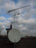 Zestaw anten do odbioru TV naziemnej i satelitarnej.JPG - 